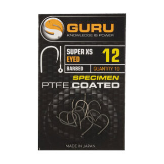 GURU Super XS Size 8 (Barbed/Eyed)