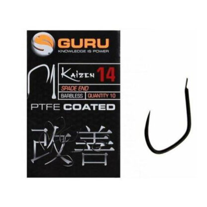 GURU Kaizen Hook Size 10 (Barbless/Spade End)