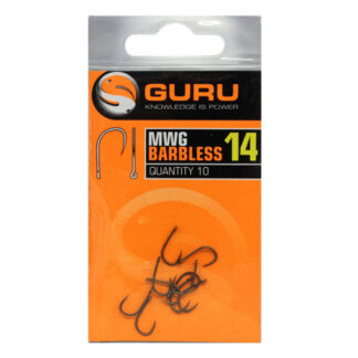 GURU MWG Hook size 14 (Barbless/Eyed)