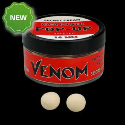 Feedermania Venom High Power Pop-Up Boilie 16 mm Secret Cream