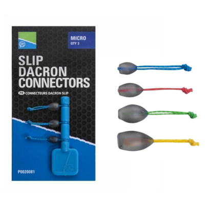 Preston Slip Dacron Connector - Micro