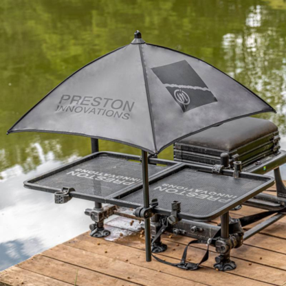 Preston Offbox Grey Bait Brolly Csalis Ernyő 01