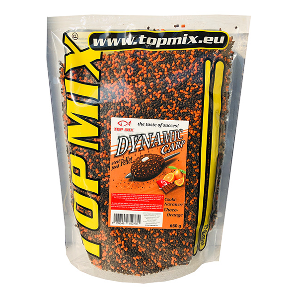 Top Mix Dynamic Carp Etető Pellet Csoki-Narancs - 800g