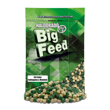 Haldorádó Big Feed C6 Pellet Fokhagyma & Mandula – 700g