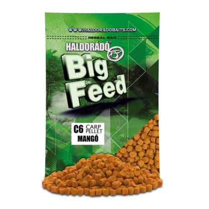 Haldorádó Big Feed C6 Pellet Mangó – 700g