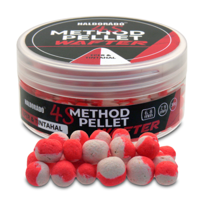 Haldorádó 4S Method Pellet Wafter 6, 8 mm - Eper & Tintahal