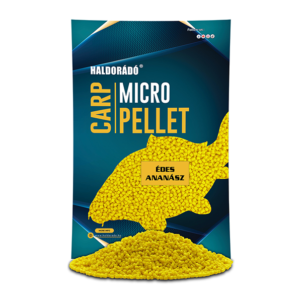 Haldorádó Carp Micro Pellet Édes Ananász – 600g