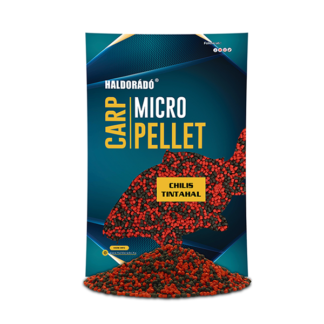 Haldorádó Carp Micro Pellet Chilis Tintahal – 600g