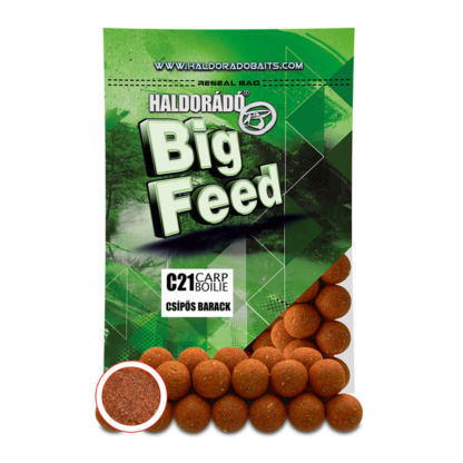 Haldorádó Big Feed C21 Boilie Csípős Barack - 700g