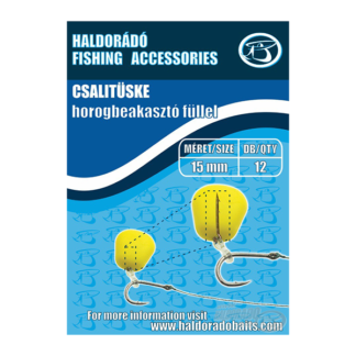 Haldorádó Csalitüske Horogbeakasztó Füllel - 15mm
