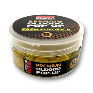 Bait Maker Premium Oldódó Pop Up 12mm Krém Kukorica - 25g