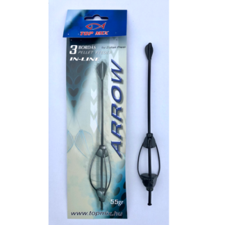 Top Mix Hárombordás Arrow Method Feeder Kosár 55g