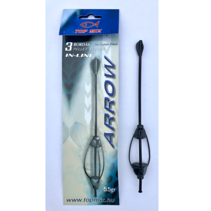 Top Mix Hárombordás Arrow Method Feeder Kosár 55g