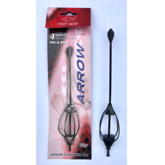 Top Mix Négybordás Arrow Method Feeder Kosár - 55g