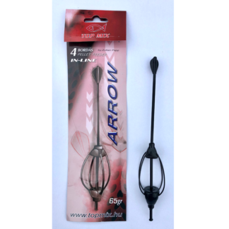 Top Mix Négybordás Arrow Method Feeder Kosár - 65g