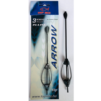 Top Mix Hárombordás Arrow Method Feeder Kosár 45g