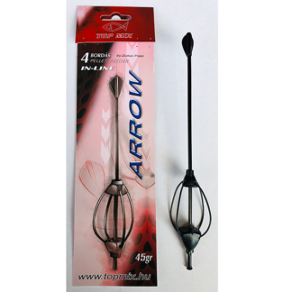 Top Mix Négybordás Arrow Method Feeder Kosár - 45g