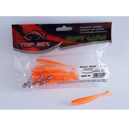 Top Mix Shiner Shad Sunny Orange 7,6cm