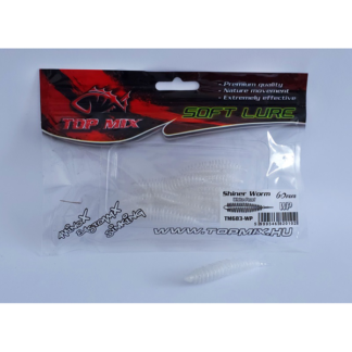 Top Mix Shiner Worm White Pearl 6cm
