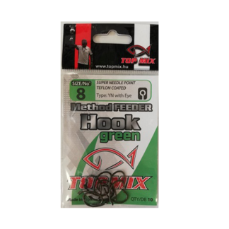 Top Mix Method Feeder Horog Zöld 8