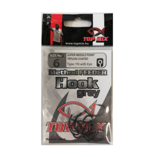 Top Mix Method Feeder Horog Fekete 6