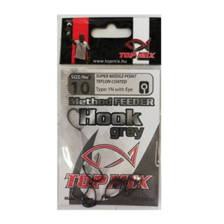 Top Mix Method Feeder Horog Fekete 10