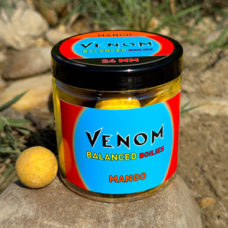 Feedermania Venom Balanced Boilies Mango 24mm