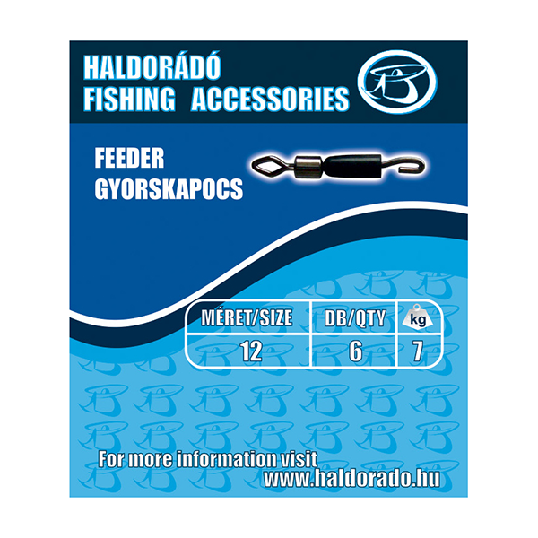 Haldorádó Feeder Gyorskapocs L