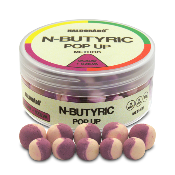 Haldorádó N-Butyric Pop Up Big Carp Vajsav + Szilva 9, 11mm