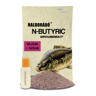 Haldorádó N-Butyric Groundbait Vajsav + Szilva – 800g+50ml