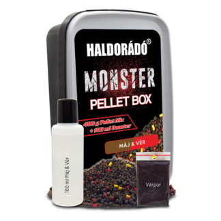 Haldorádó Monster Pellet Box Máj & Vér – 400g