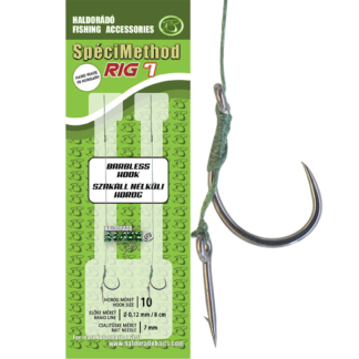 Haldorádó SpéciMethod Rig7 Braid 7 mm / 10 barbless