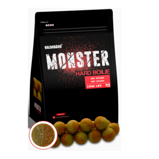Haldorádó Monster Hard Boilie 24+ Hot Mangó – 700g