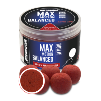 Haldorádó Max Motion Boilie Balanced Fűszeres Vörös Máj 20mm