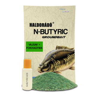 Haldorádó N-Butyric Groundbait Vajsav + Fokhagyma – 800g+50ml