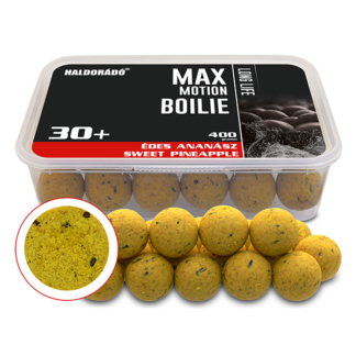 Haldorádó Max Motion Boilie Long Life Édes Ananász 30+mm – 400g