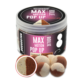 Haldorádó Max Motion Boilie Pop Up Kókusz & Tigrismogyoró 16, 20mm