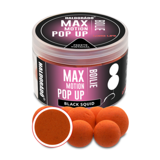 Haldorádó Max Motion Boilie Pop Up Fekete Tintahal 16, 20mm