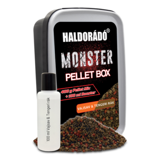 Haldorádó Monster Pellet Box Vörös Lazac – 400g