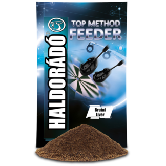 Haldorádó Top Method Feeder Etetőanyag Brutal Liver - 800g