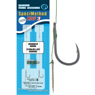 Haldorádó SpéciMethod Rig3 Braid 10 mm / 8 barbed