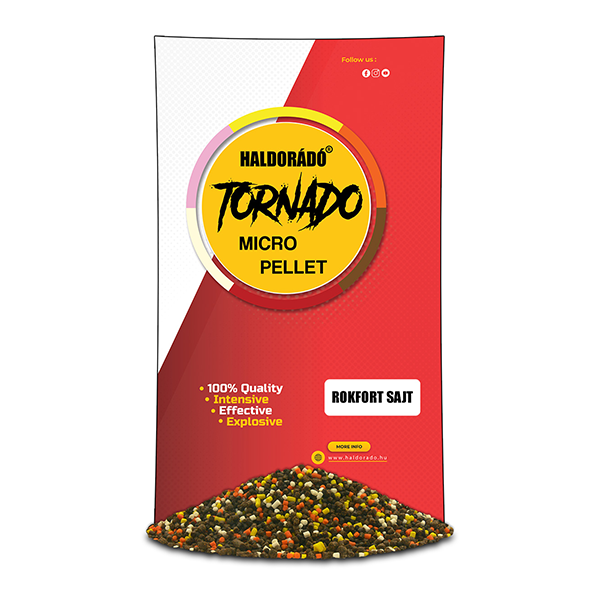Haldorádó Tornado Micro Pellet Rokfort Sajt - 400g