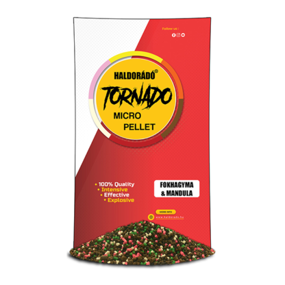 Haldorádó Tornado Micro Pellet Fokhagyma-Mandula – 400g