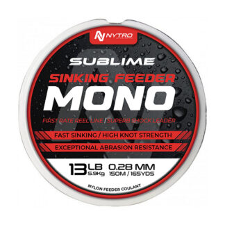 Nytro Sublime Sinking Feeder Mono Zsinór 150m 0,16mm