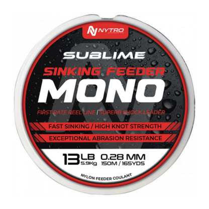 Nytro Sublime Sinking Feeder Mono Zsinór 150m 0,20mm