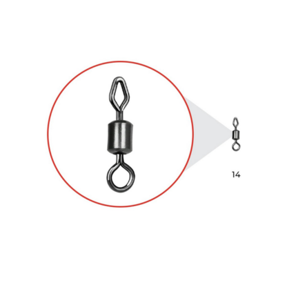 Nytro Connex Mixed-Eye Feeder Swivel Forgó 8