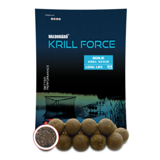 Haldorádó Krill Force Boilie Long Life 24mm Krill Natur 700g