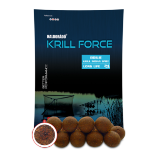 Haldorádó Krill Force Boilie Long Life 24mm Krill Indian Spice 700g