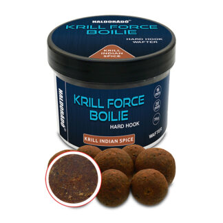 Haldorádó Krill Force Boilie Hard Hook Wafter 16, 20mm – Krill Indian Spice