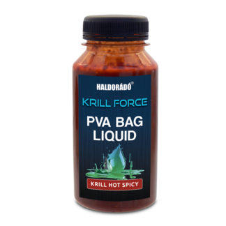 Haldorádó Krill Force PVA Bag Liquid Krill Hot Spicy 180ml